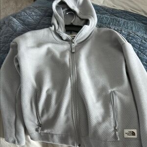 The North Face Gray Hooded Jacket